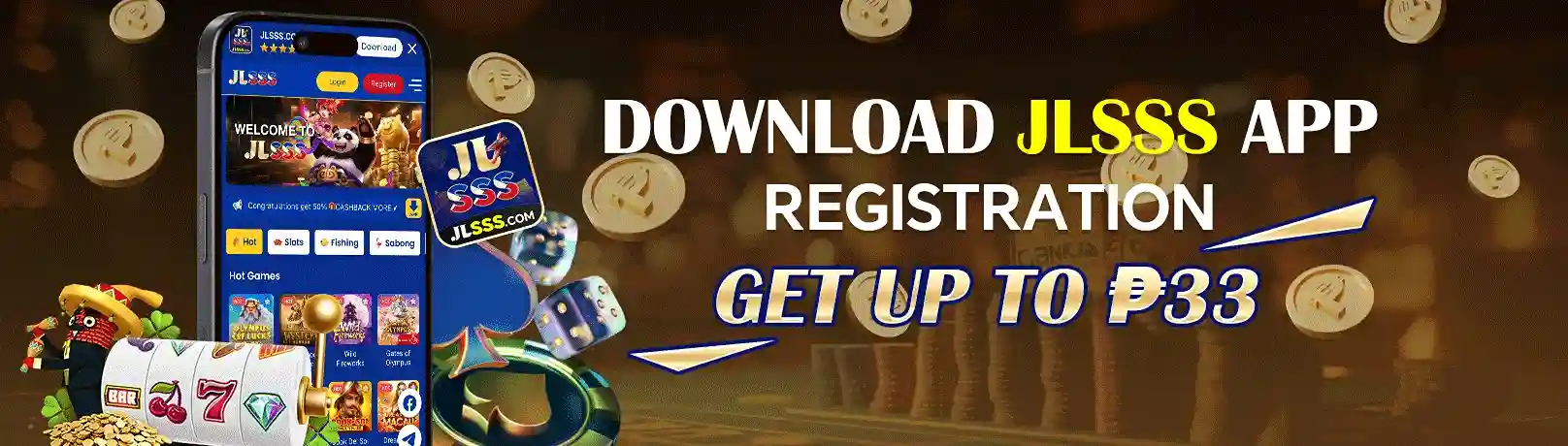 Download the JLSSS app for seamless access to online casino games
